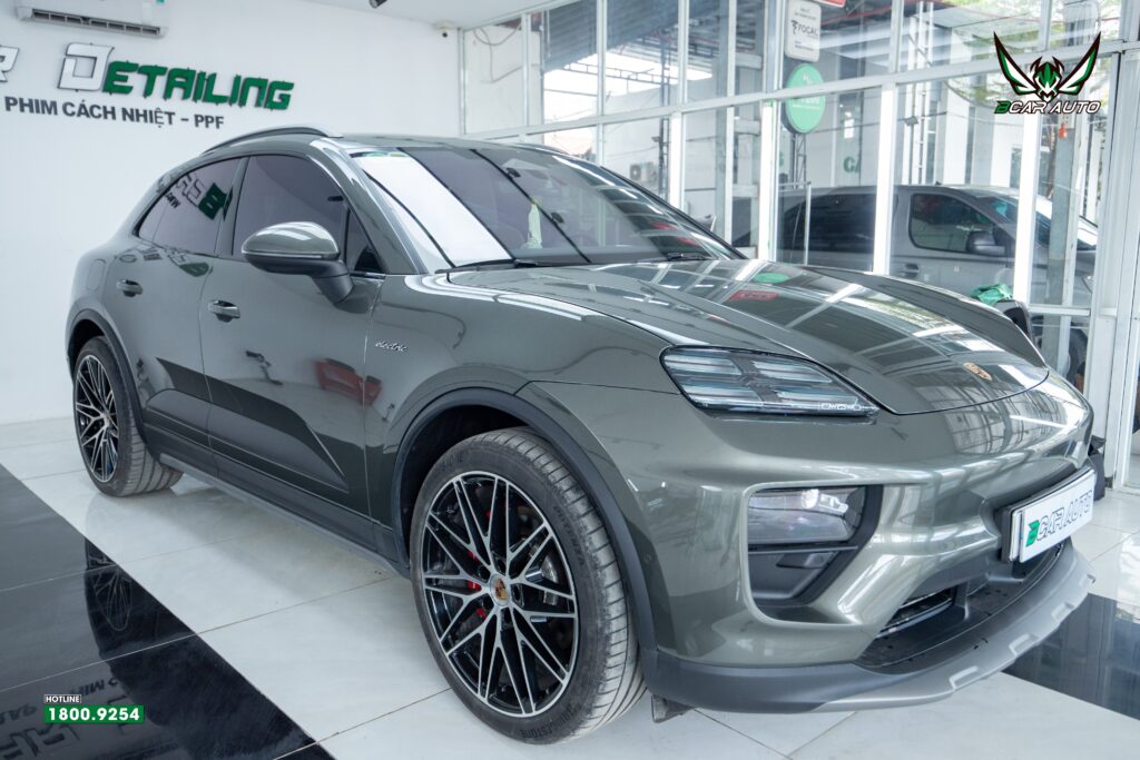 Porsche Macan hoàn thiện sau khi gói dán PPF cao cấp