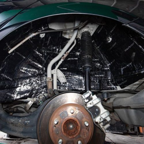 Cách Âm Hốc Bánh Xe Honda Civic