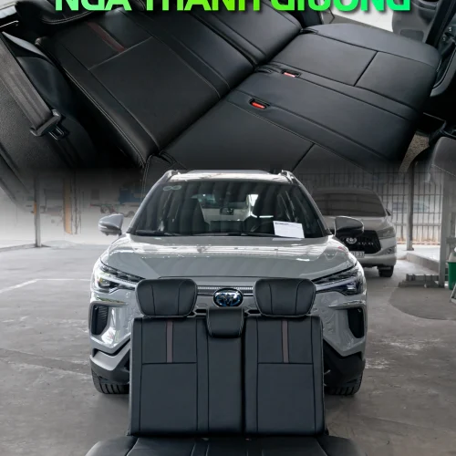 Độ Ghế Băng 2 Thành Giường Toyota Cross tại Bcar Auto