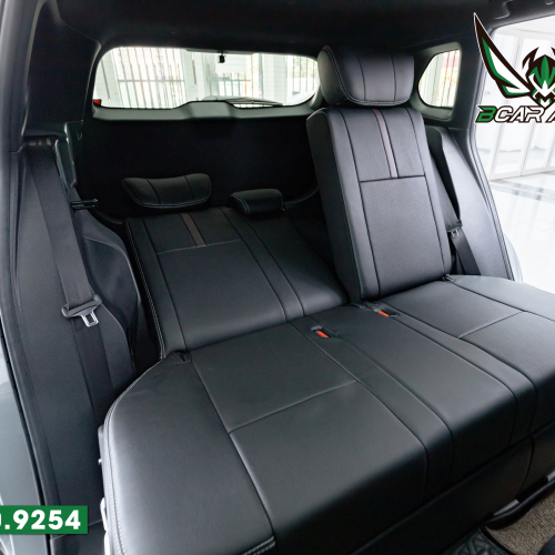 Mẫu ghế ngả thành giường cho Toyota Cross dạng 2 ghế độc lập